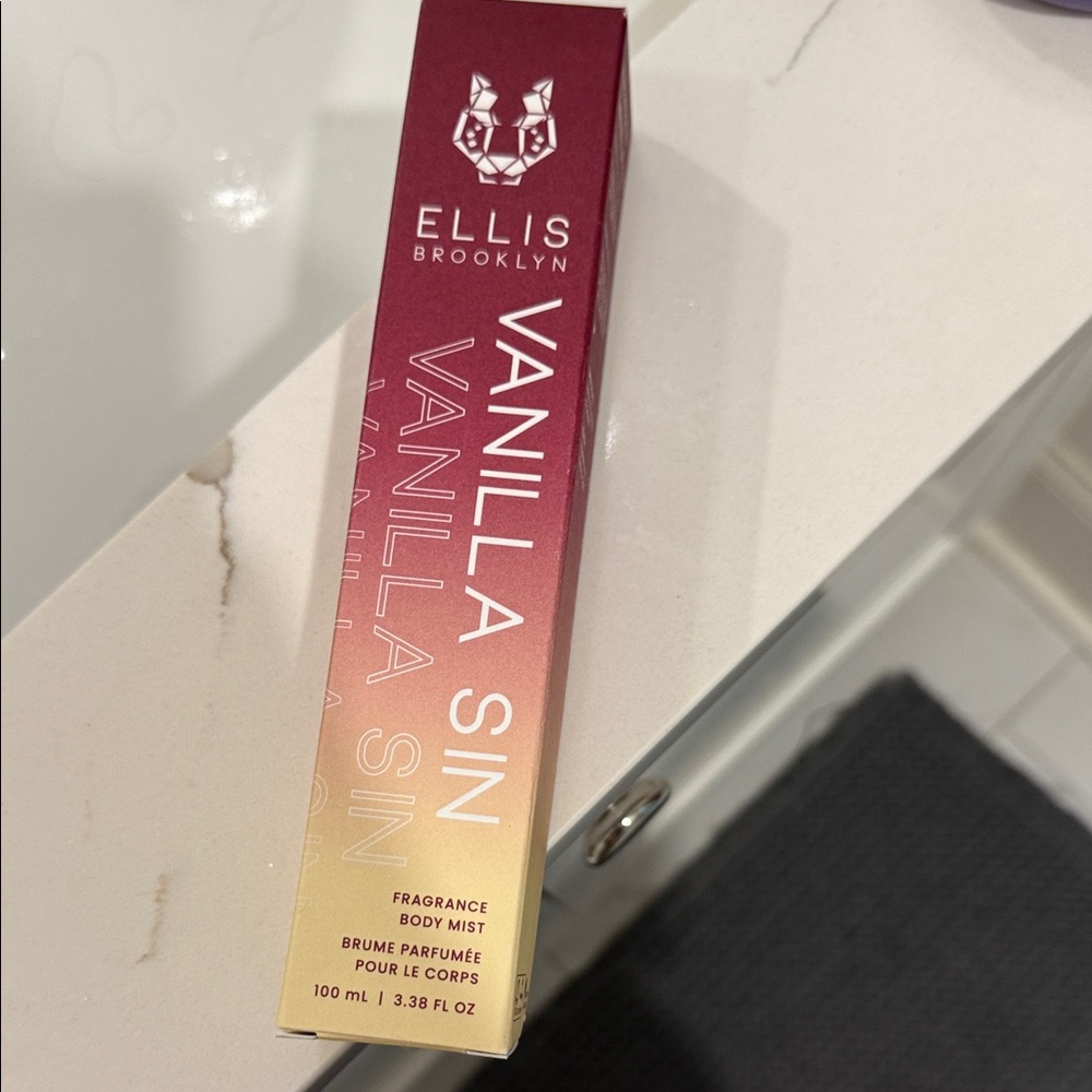 Ellis Brooklyn Vanilla Sin Fragrance Body Mist - Pink/Peach Gradient